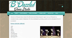 Desktop Screenshot of bdazzleddance.com